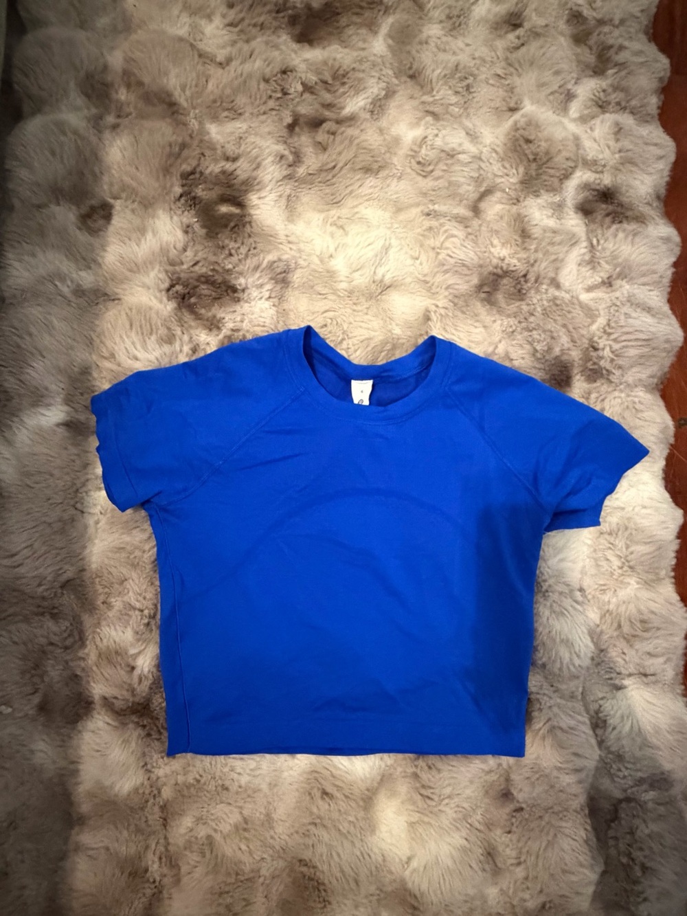 💙 lululemon Swiftly Tech Cropped Short-Sleeve Shirt | Size 6